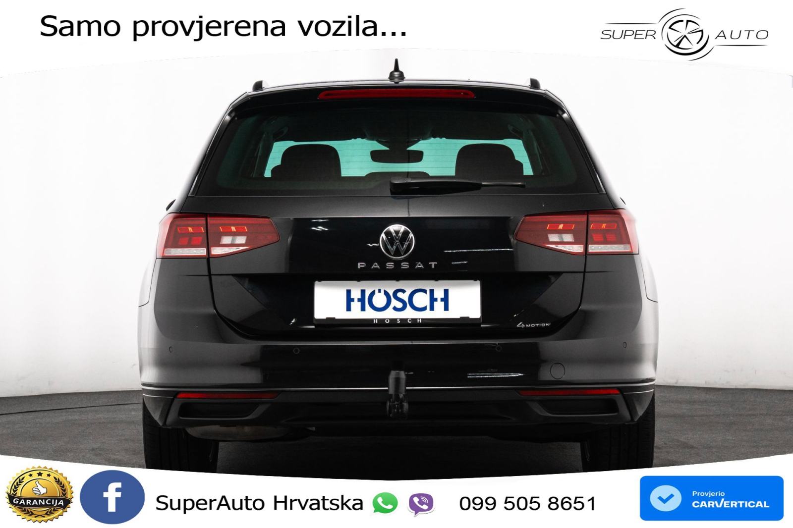 VW Passat Variant 2.0 TDI 4M DSG Business 200 KS, ACC+KAM+GR SJED+HEAD, fotografija 6