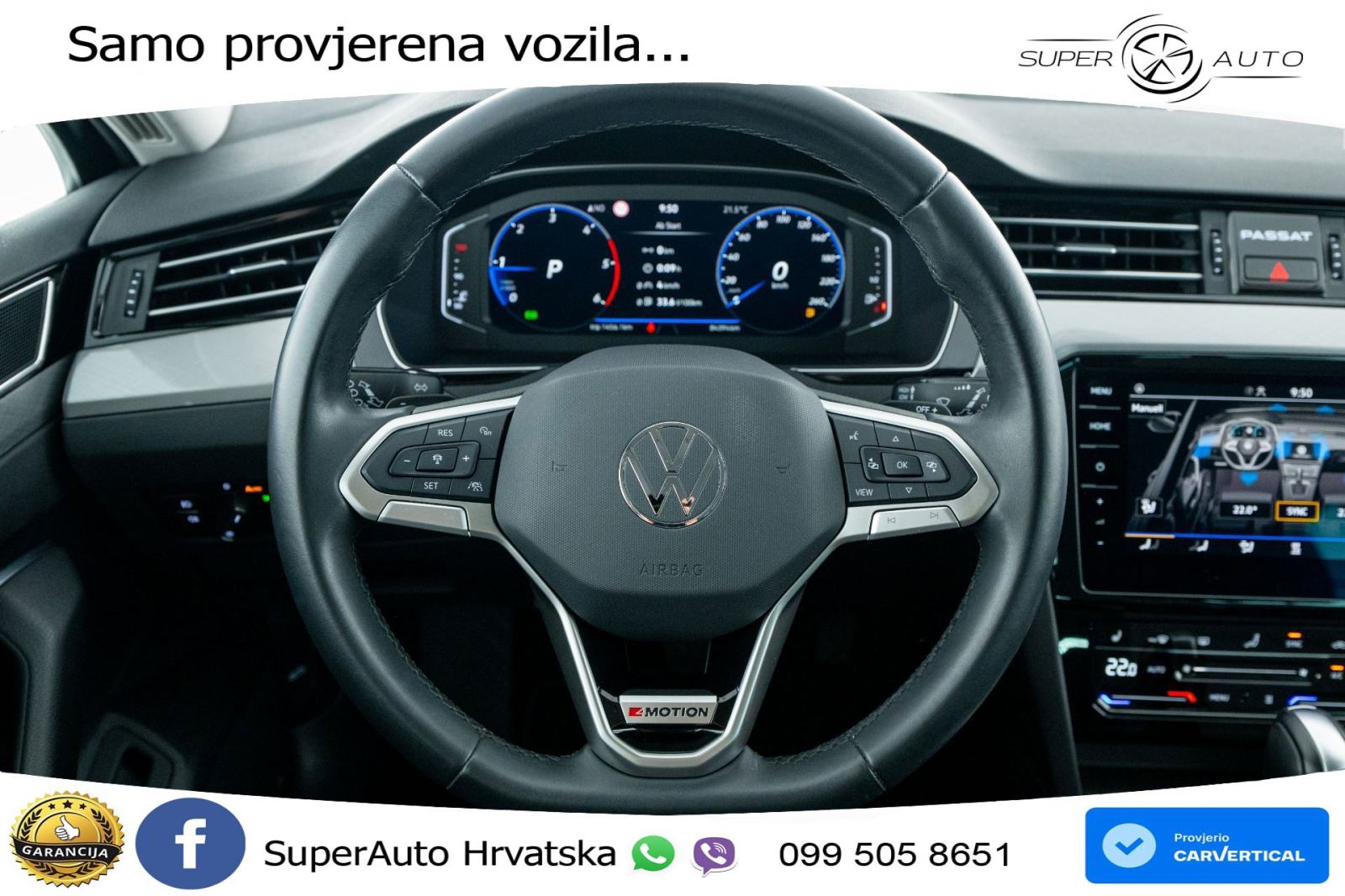 VW Passat Variant 2.0 TDI 4M DSG Business 200 KS, ACC+KAM+GR SJED+HEAD, fotografija 8
