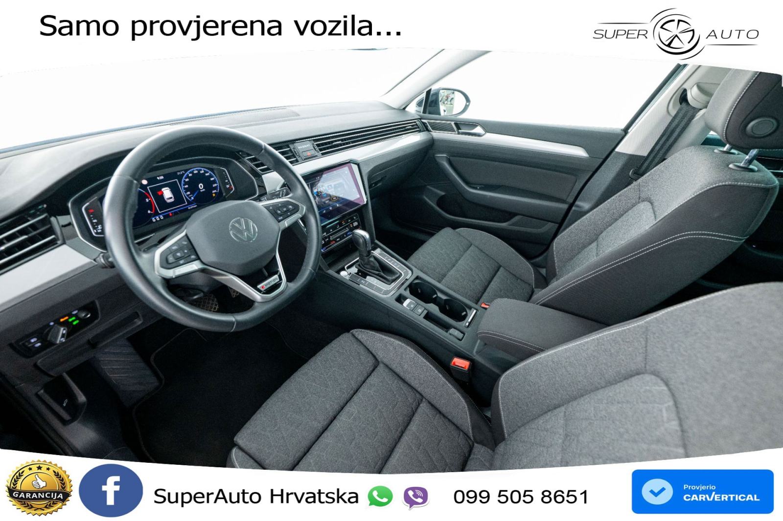 VW Passat Variant 2.0 TDI 4M DSG Business 200 KS, ACC+KAM+GR SJED+HEAD, fotografija 10