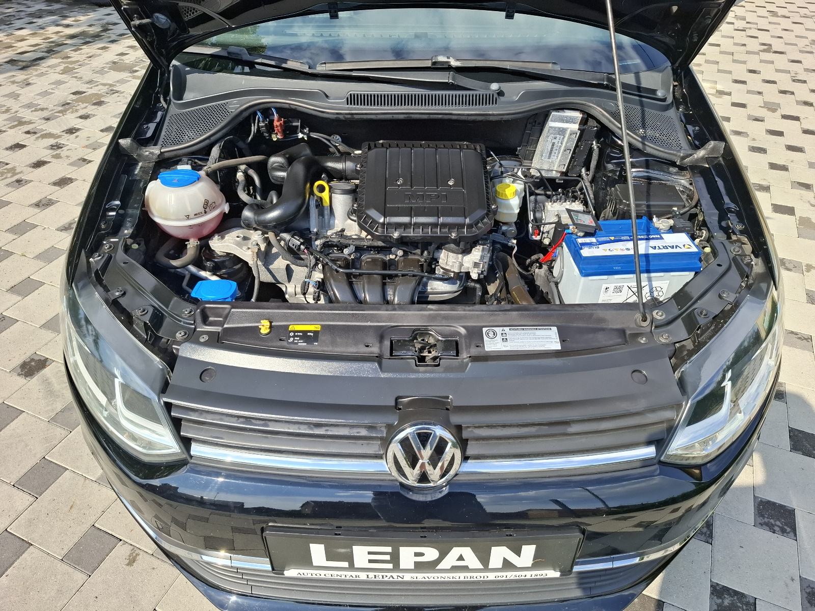 VW Polo SERVISNA 96tkm KLIMA TEMP MF ALU 2016god 1VL TOP, fotografija 17