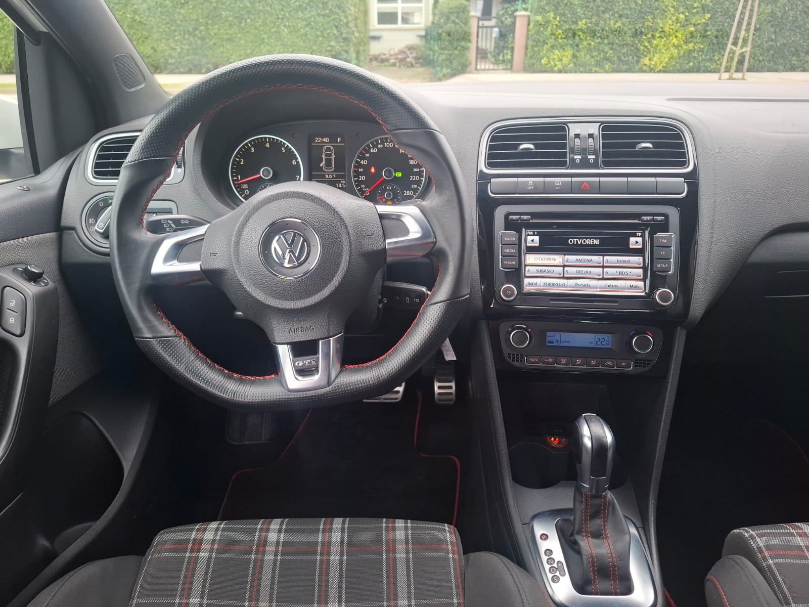 VW Polo 1,4 GTI DSG ++rata 101 EUR/mj./ KREDIT / KARTICE++, fotografija 10