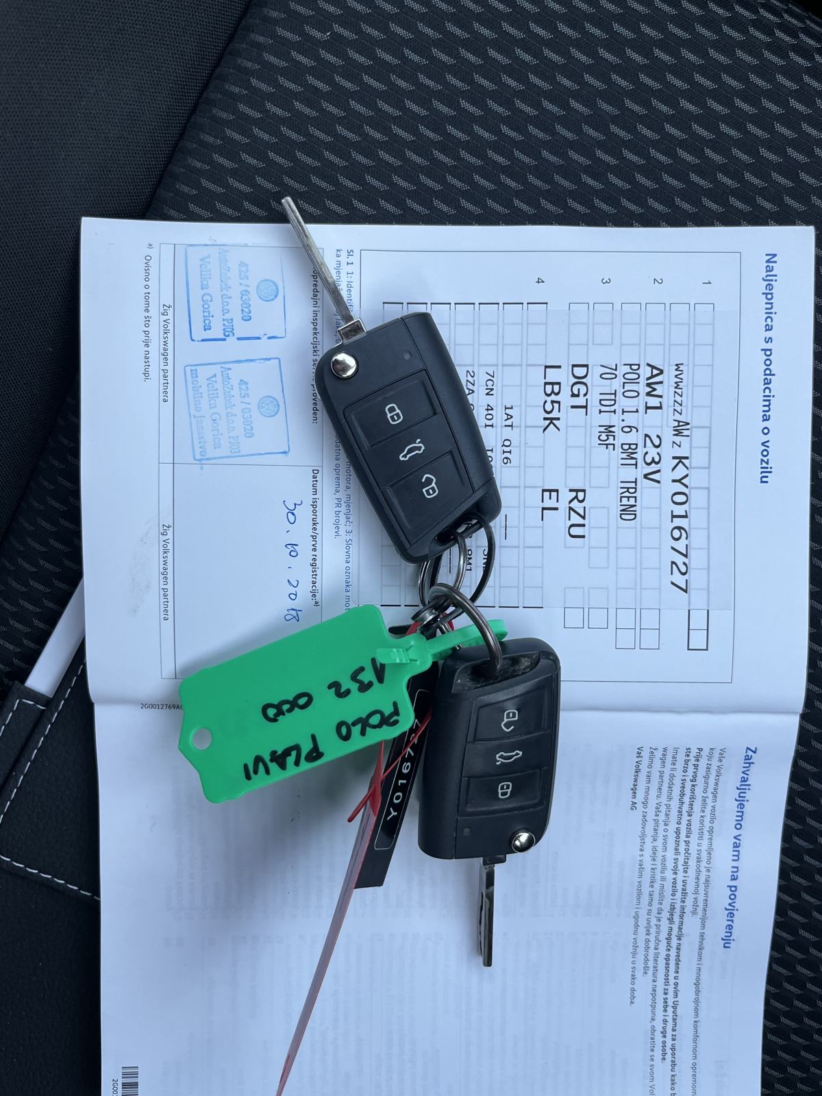 VW Polo 1,6 TDI 1.VL Nije uvoz Jamstvo 1 Godina, fotografija 19