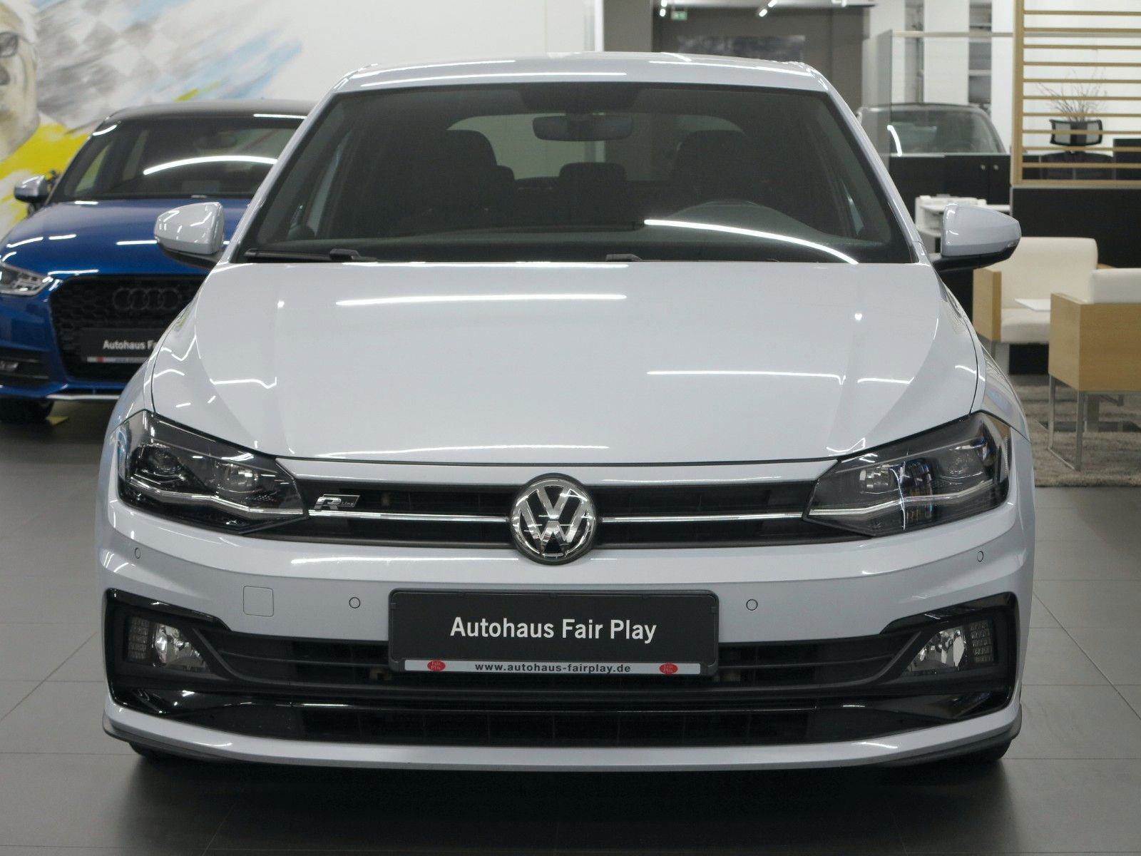 VW Polo 1,6 TDI R-LINE LED NAVI AMBIENT L. BOJA White Silver Metallic, fotografija 2