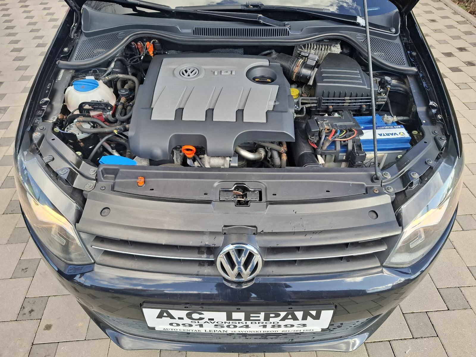VW Polo 1 6 TDI KLIMA 138tkm SERVISNA 2 KLJUČA NA IME KUPCA, fotografija 14