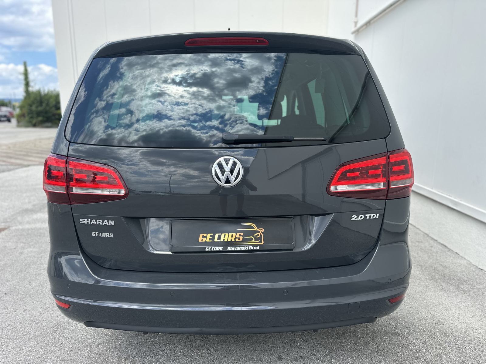 VW Sharan 2,0 TDI BUSINESS DSG/F1/PARK PILOT/TEMPOMAT/EL.PRTLJAŽNIK, fotografija 4