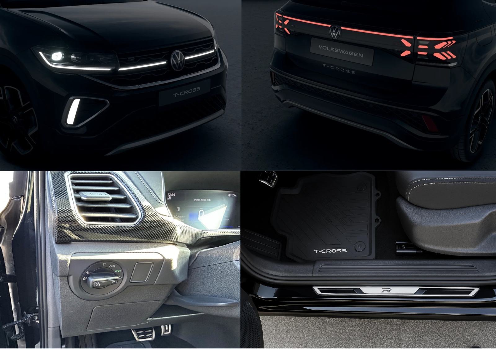 VW T-Cross 1.0 TSI R-Line Plus *7.5tkm*DSG*Matrix*Kamera*Gri.sjedala*, fotografija 20
