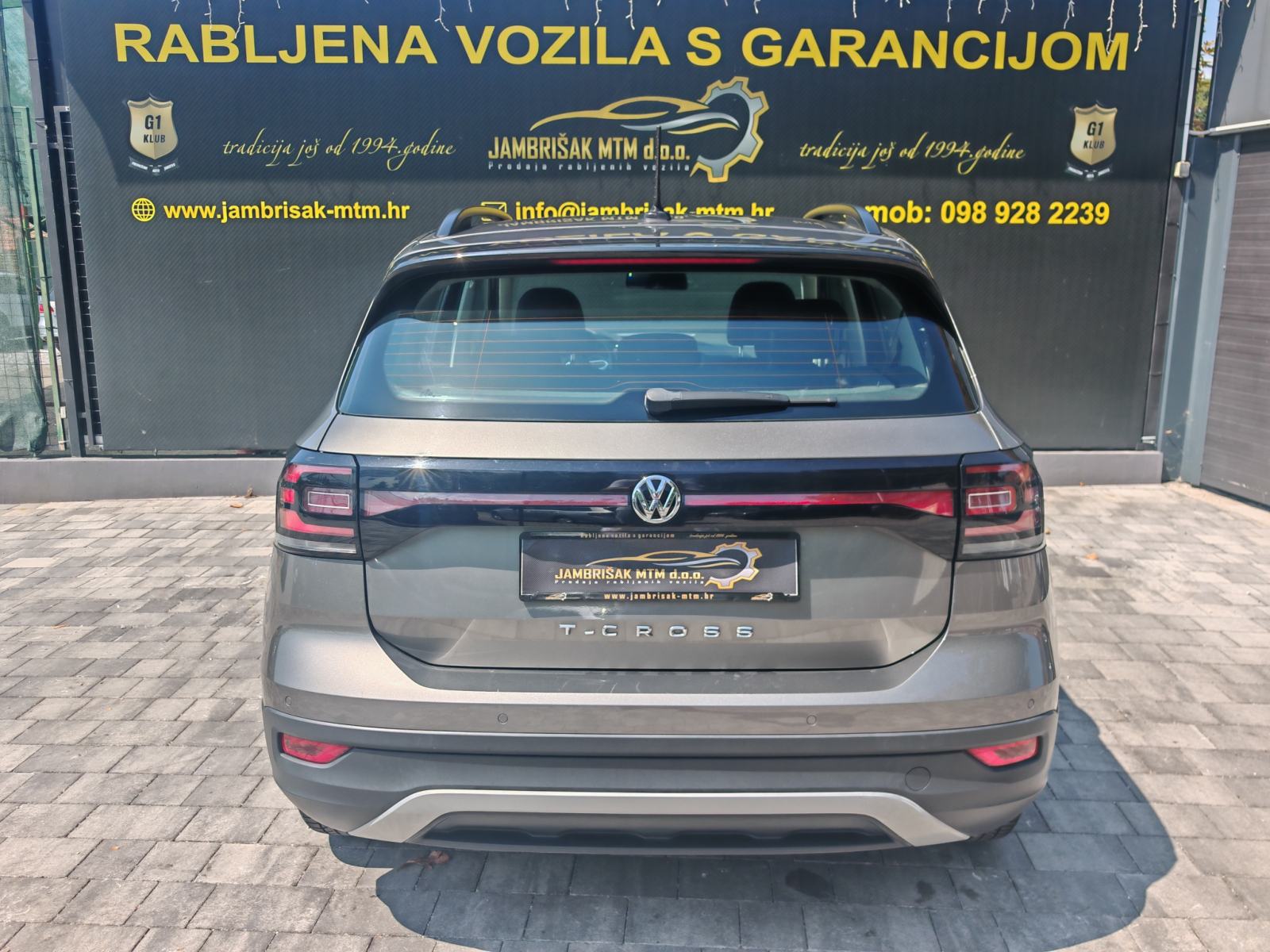 ⭐VW T-Cross 1,0 TSI◽MRTVI KUT◽FRONT ASSIST◽LANE ASSIST◽JAMSTVO 12mj✔️⭐, fotografija 6