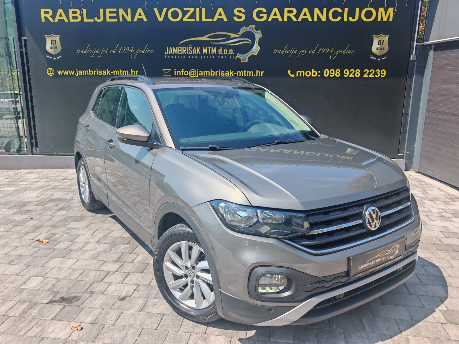 ⭐VW T-Cross 1,0 TSI◽MRTVI KUT◽FRONT ASSIST◽LANE ASSIST◽JAMSTVO 12mj✔️⭐, fotografija 12