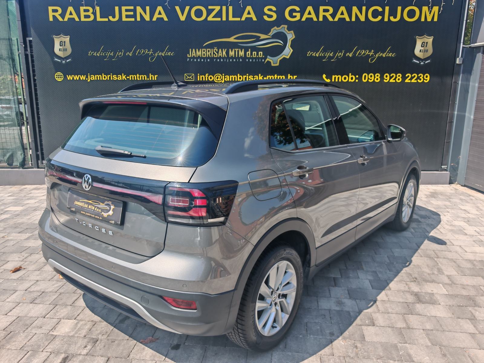 ⭐VW T-Cross 1,0 TSI◽MRTVI KUT◽FRONT ASSIST◽LANE ASSIST◽JAMSTVO 12mj✔️⭐, fotografija 8