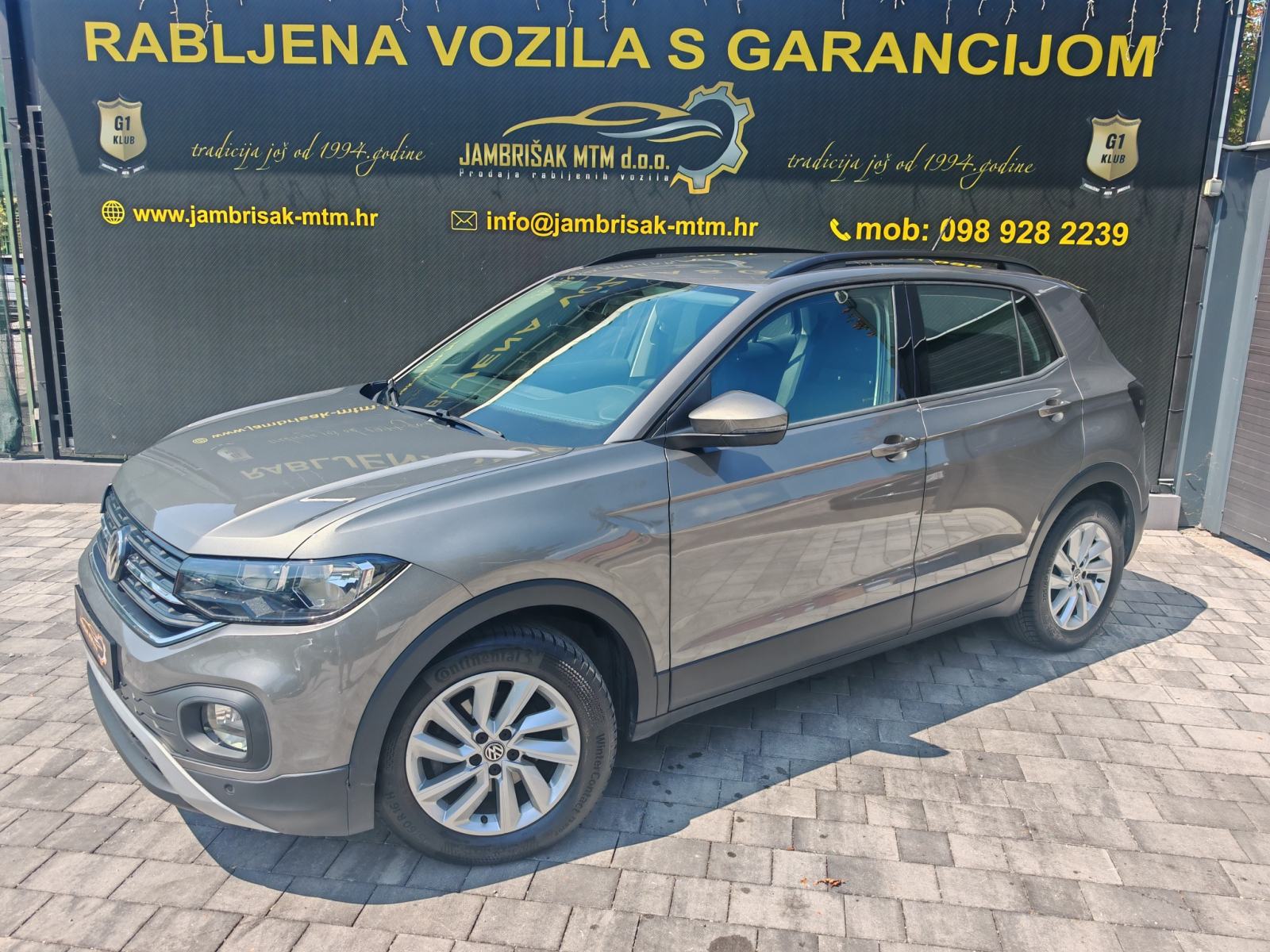 ⭐VW T-Cross 1,0 TSI◽MRTVI KUT◽FRONT ASSIST◽LANE ASSIST◽JAMSTVO 12mj✔️⭐, fotografija 2