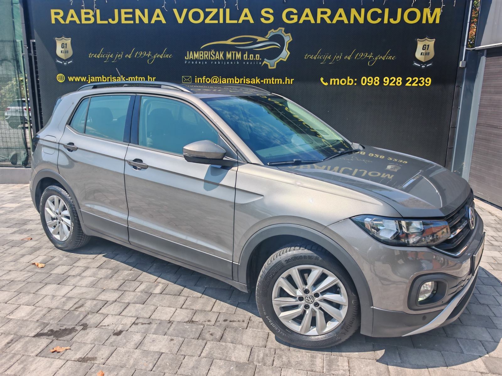 ⭐VW T-Cross 1,0 TSI◽MRTVI KUT◽FRONT ASSIST◽LANE ASSIST◽JAMSTVO 12mj✔️⭐, fotografija 10