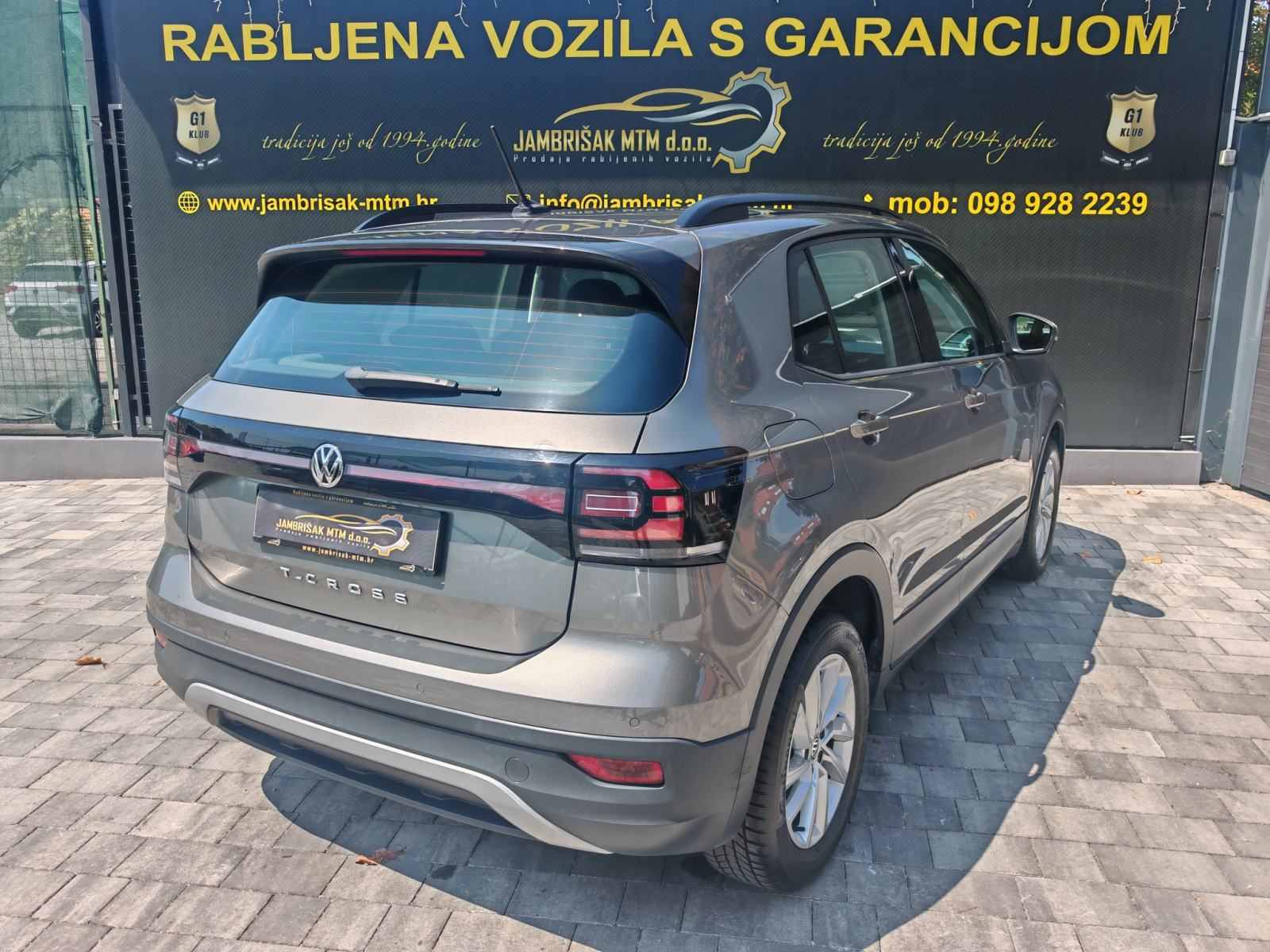 ⭐VW T-Cross 1,0 TSI◽MRTVI KUT◽FRONT ASSIST◽LANE ASSIST◽JAMSTVO 12mj✔️⭐, fotografija 7