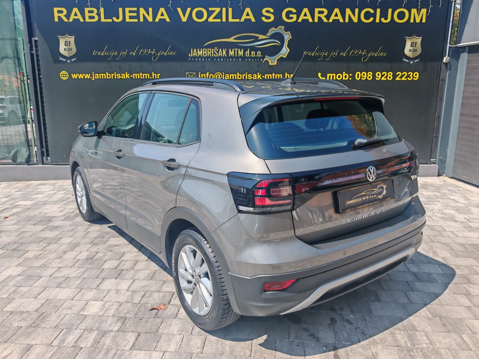 ⭐VW T-Cross 1,0 TSI◽MRTVI KUT◽FRONT ASSIST◽LANE ASSIST◽JAMSTVO 12mj✔️⭐, fotografija 4