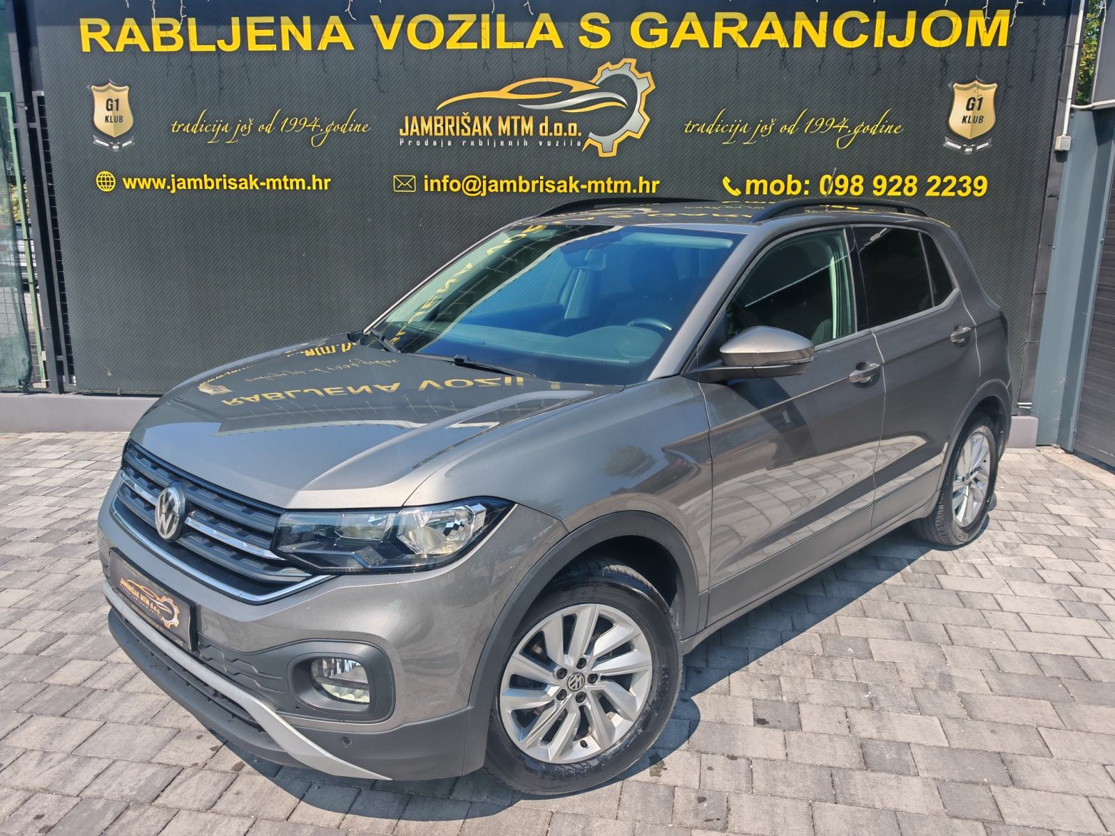 ⭐VW T-Cross 1,6 TDI◽MRTVI KUT◽FRONT ASSIST◽LANE ASSIST◽PDC⭐, fotografija 1