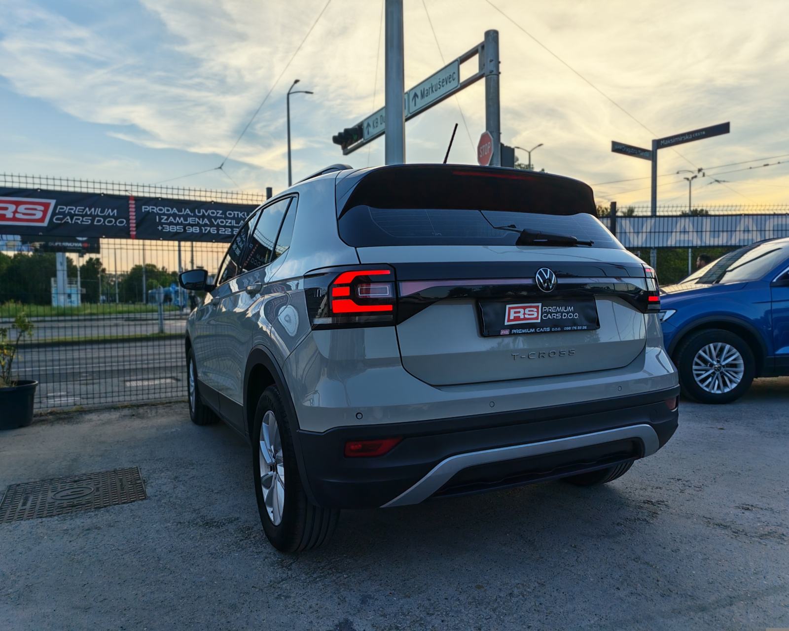 VW T-CROSS TSI 110 DSG, VIRTUAL, CARPLAY, PDC, ALU, KLIMA, JAMSTVO 12M, fotografija 15