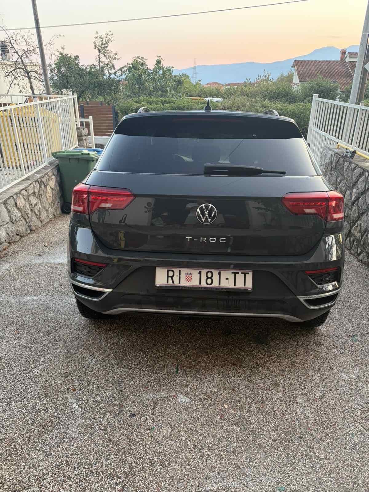 VW T-Roc 1,0 TSI Design - 1.reg 2021., HR, 1.vlasnik, ACC, LED, TOP, fotografija 6