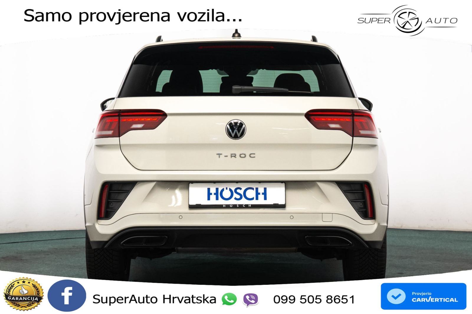 VW T-Roc 1.0 TSI R-Line 110 KS, ACC+GR SJED+VIRT, fotografija 6