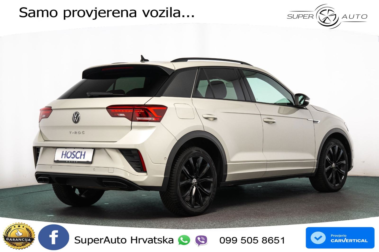 VW T-Roc 1.0 TSI R-Line 110 KS, ACC+GR SJED+VIRT, fotografija 7