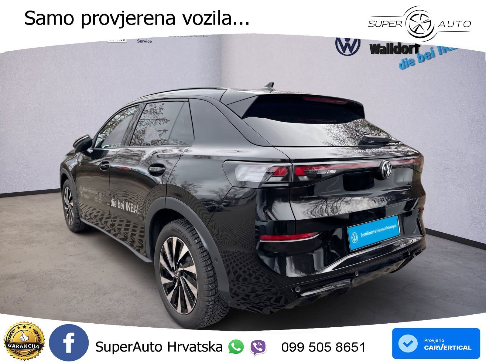 VW T-Roc 1.5 eTSI DSG R-Line 150 KS, ACC+360+GR SJED+HEAD+LANE, fotografija 5
