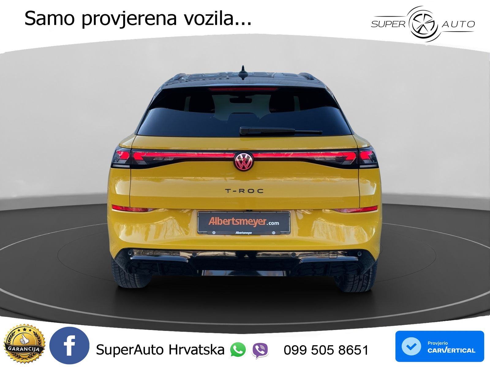 VW T-Roc 1.5 eTSI DSG R-Line 150 KS, ACC+360+KEY+GR SJED+HEAD+VIRT+LAN, fotografija 5