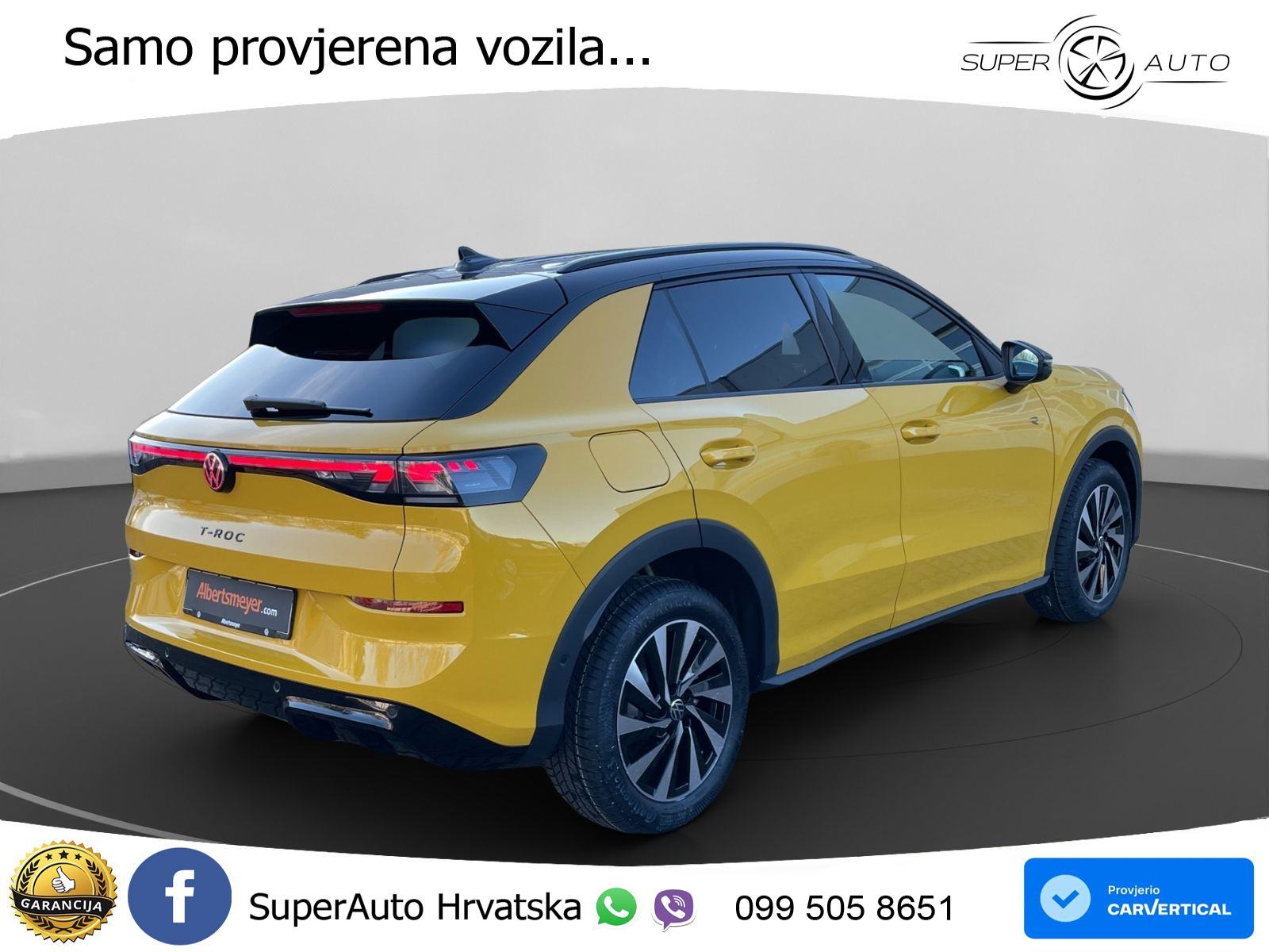 VW T-Roc 1.5 eTSI DSG R-Line 150 KS, ACC+360+KEY+GR SJED+HEAD+VIRT+LAN, fotografija 6