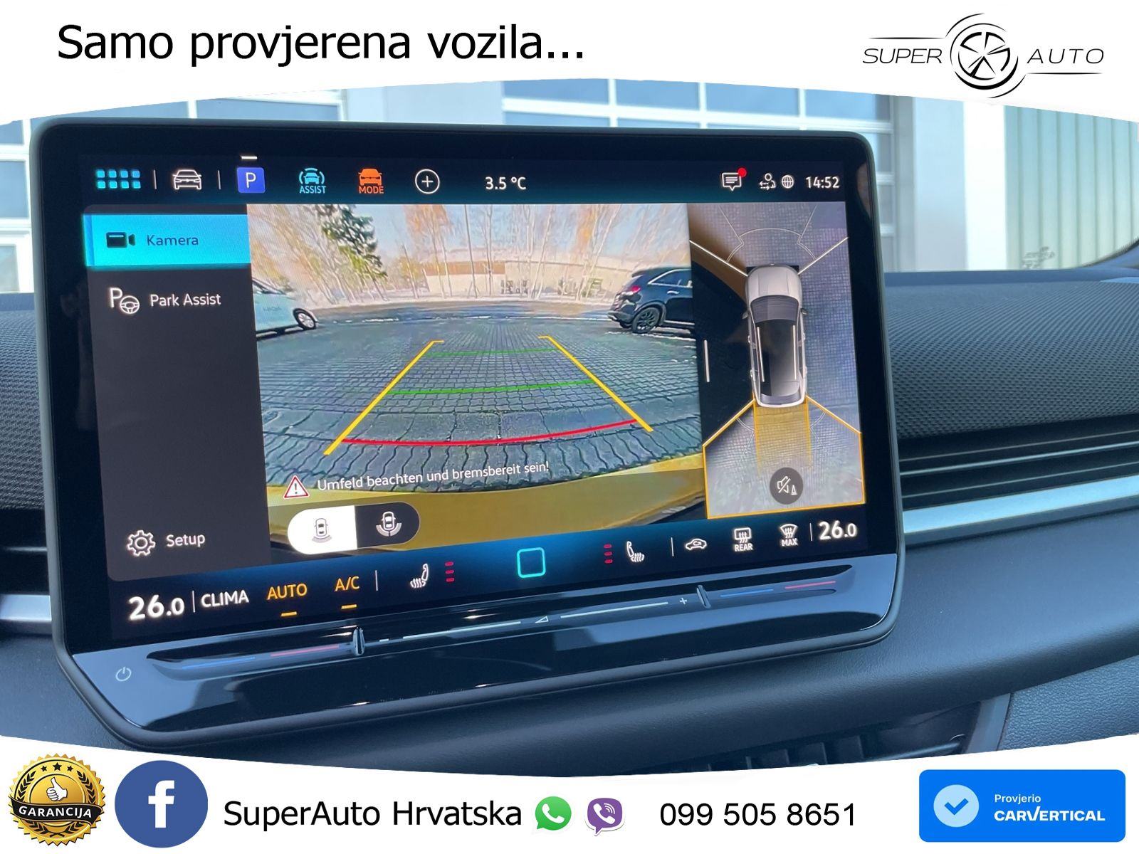 VW T-Roc 1.5 eTSI DSG R-Line 150 KS, ACC+360+KEY+GR SJED+HEAD+VIRT+LAN, fotografija 15