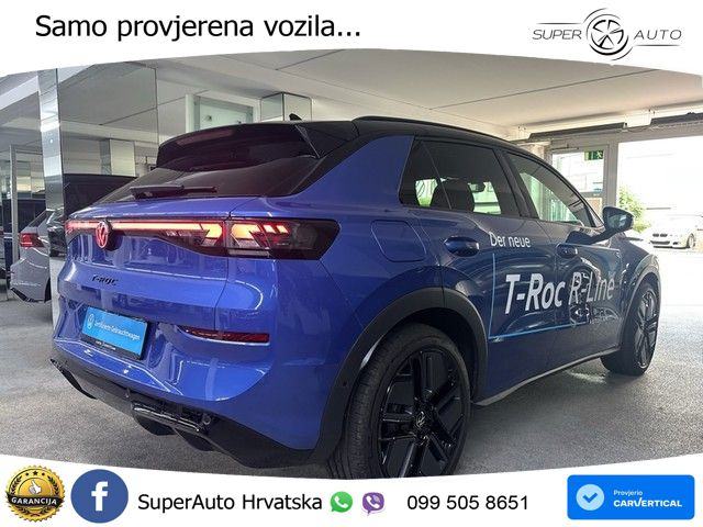 VW T-Roc 1.5 eTSI DSG R-Line 150 KS, ACC+360+KEY+GR SJED+HEAD+VIRT+LAN, fotografija 4