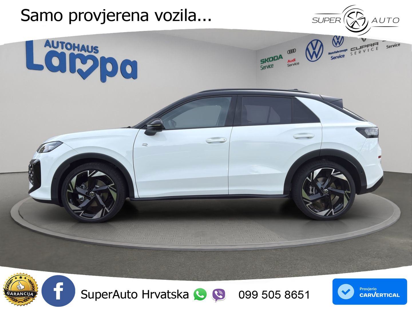 VW T-Roc 1.5 eTSI DSG R-Line 150 KS, ACC+360+KEY+GR SJED+HEAD+VIRT+LAN, fotografija 3
