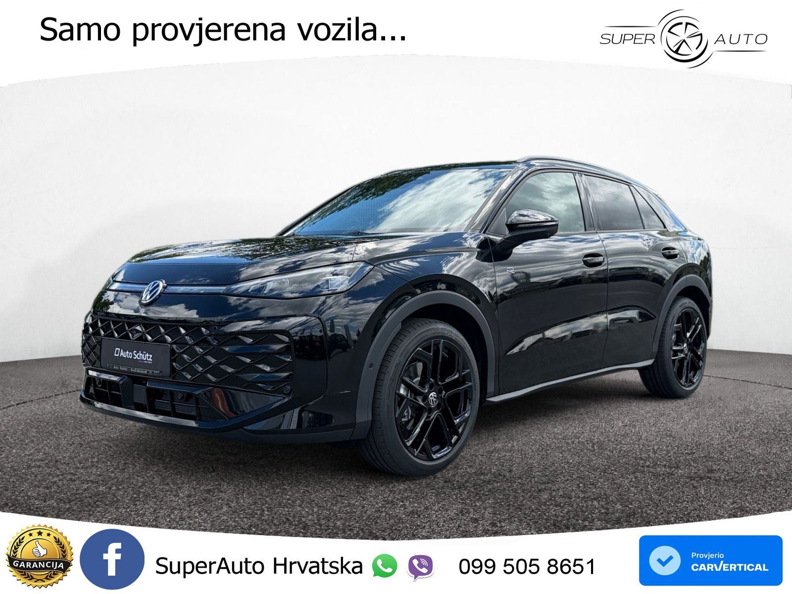 VW T-Roc 1.5 eTSI DSG R-Line 150 KS, PANO+360+ACC+GR SJED+HEAD+KEY+LAN