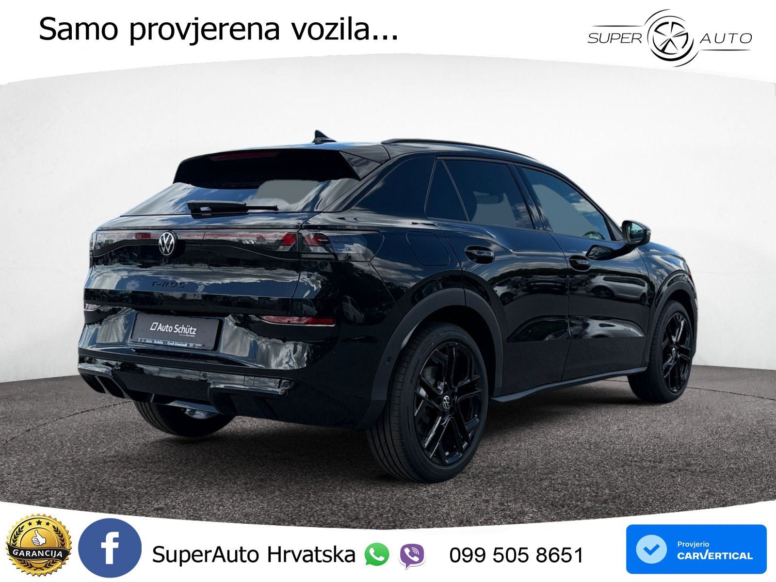 VW T-Roc 1.5 eTSI DSG R-Line 150 KS, PANO+360+ACC+GR SJED+HEAD+KEY+LAN, fotografija 7
