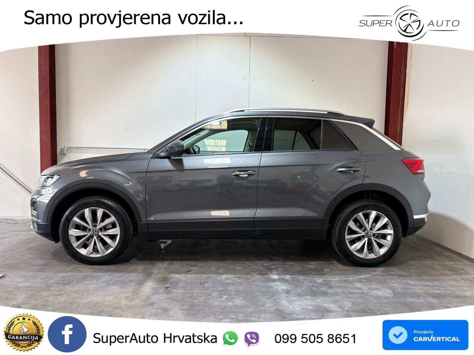 VW T-Roc 1.5 TSI DSG Design 150 KS, LED+ACC+GR SJED+KAM+VIRT+PDC, fotografija 2