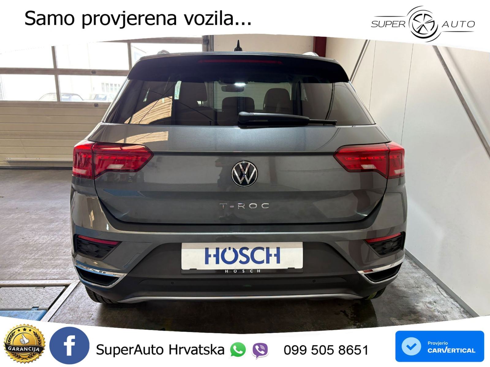 VW T-Roc 1.5 TSI DSG Design 150 KS, LED+ACC+GR SJED+KAM+VIRT+PDC, fotografija 4