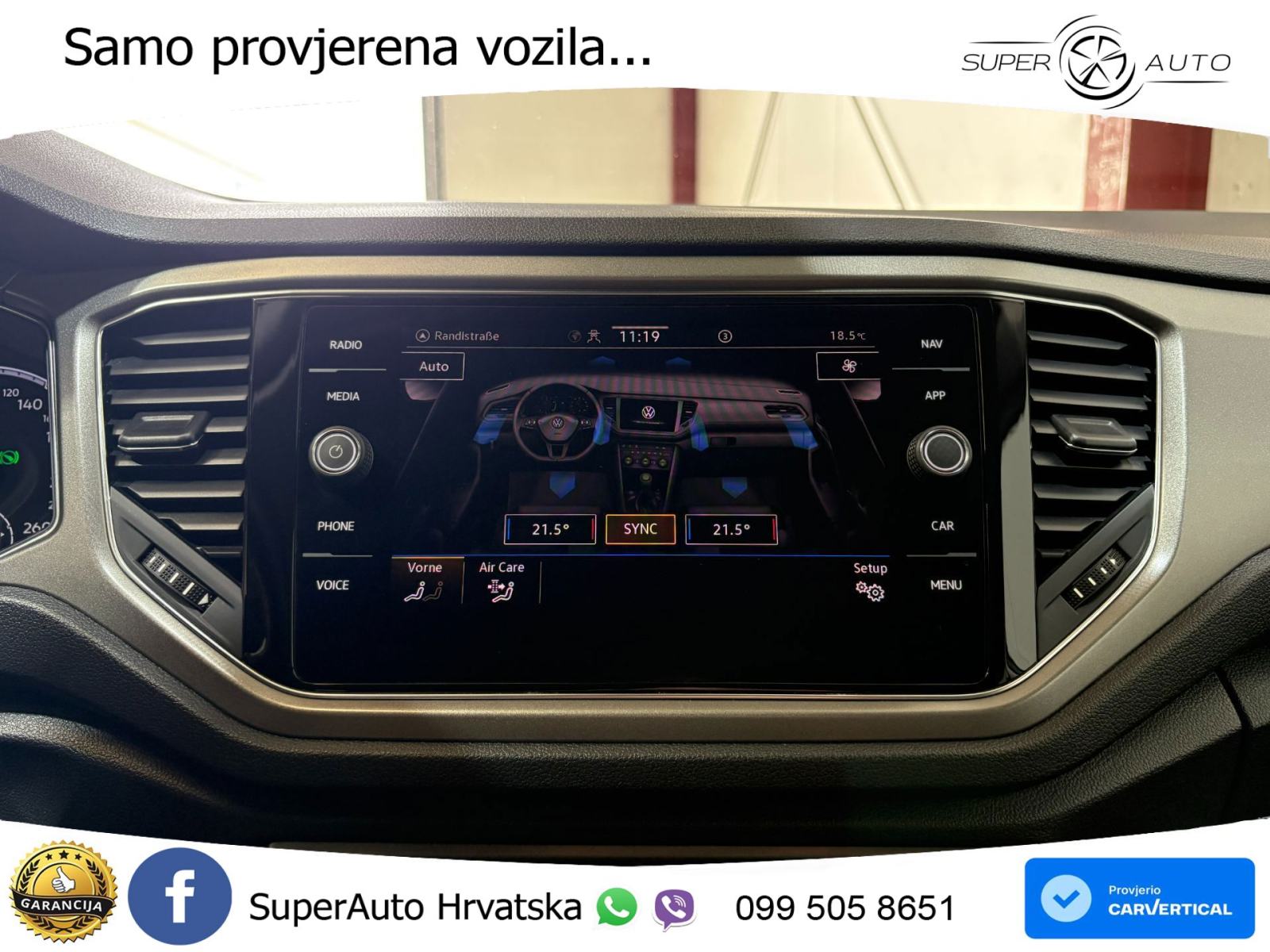 VW T-Roc 1.5 TSI DSG Design 150 KS, LED+ACC+GR SJED+KAM+VIRT+PDC, fotografija 12