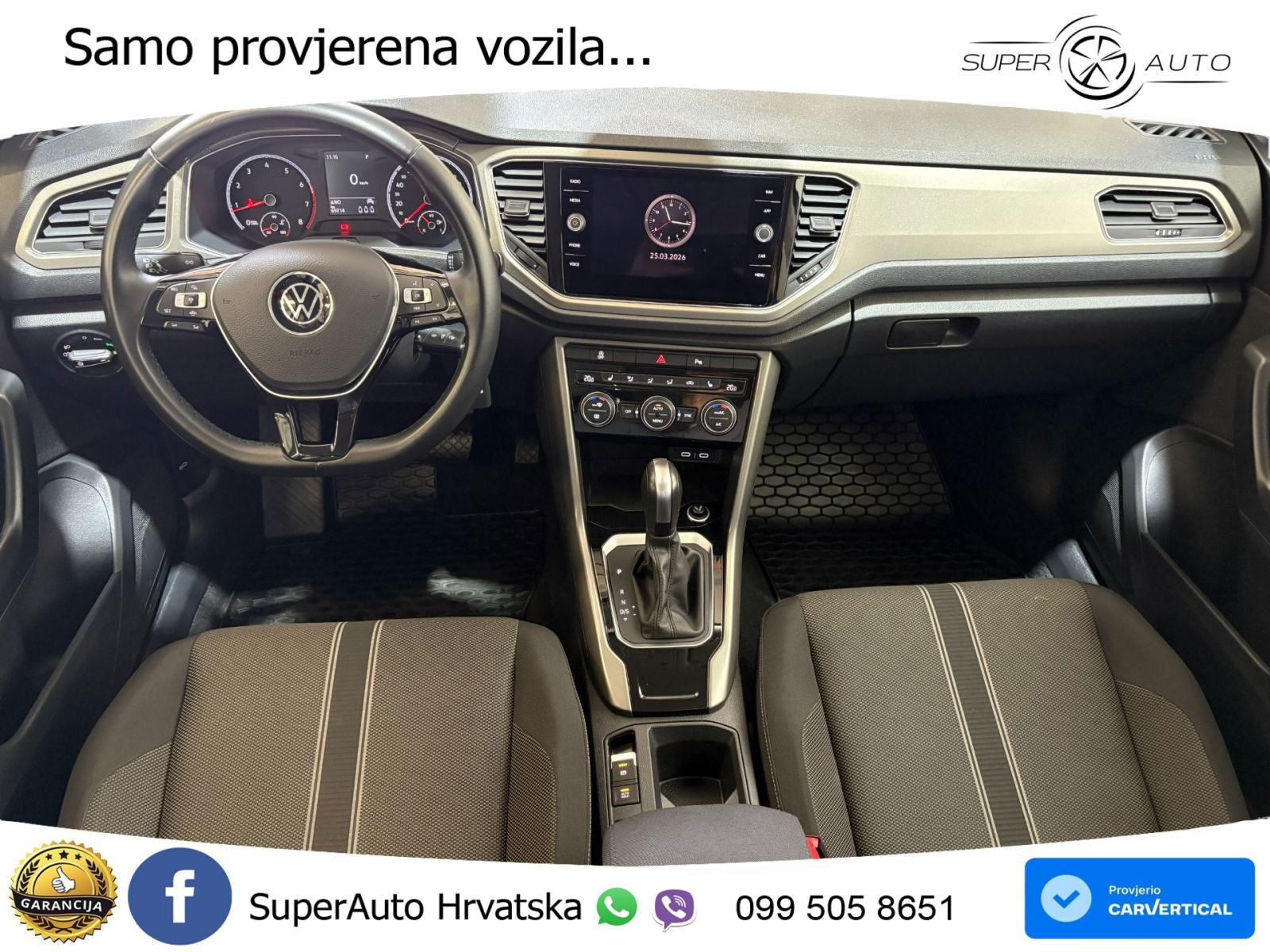VW T-Roc 1.5 TSI DSG Design 150 KS, LED+ACC+GR SJED+KAM+VIRT+PDC, fotografija 15