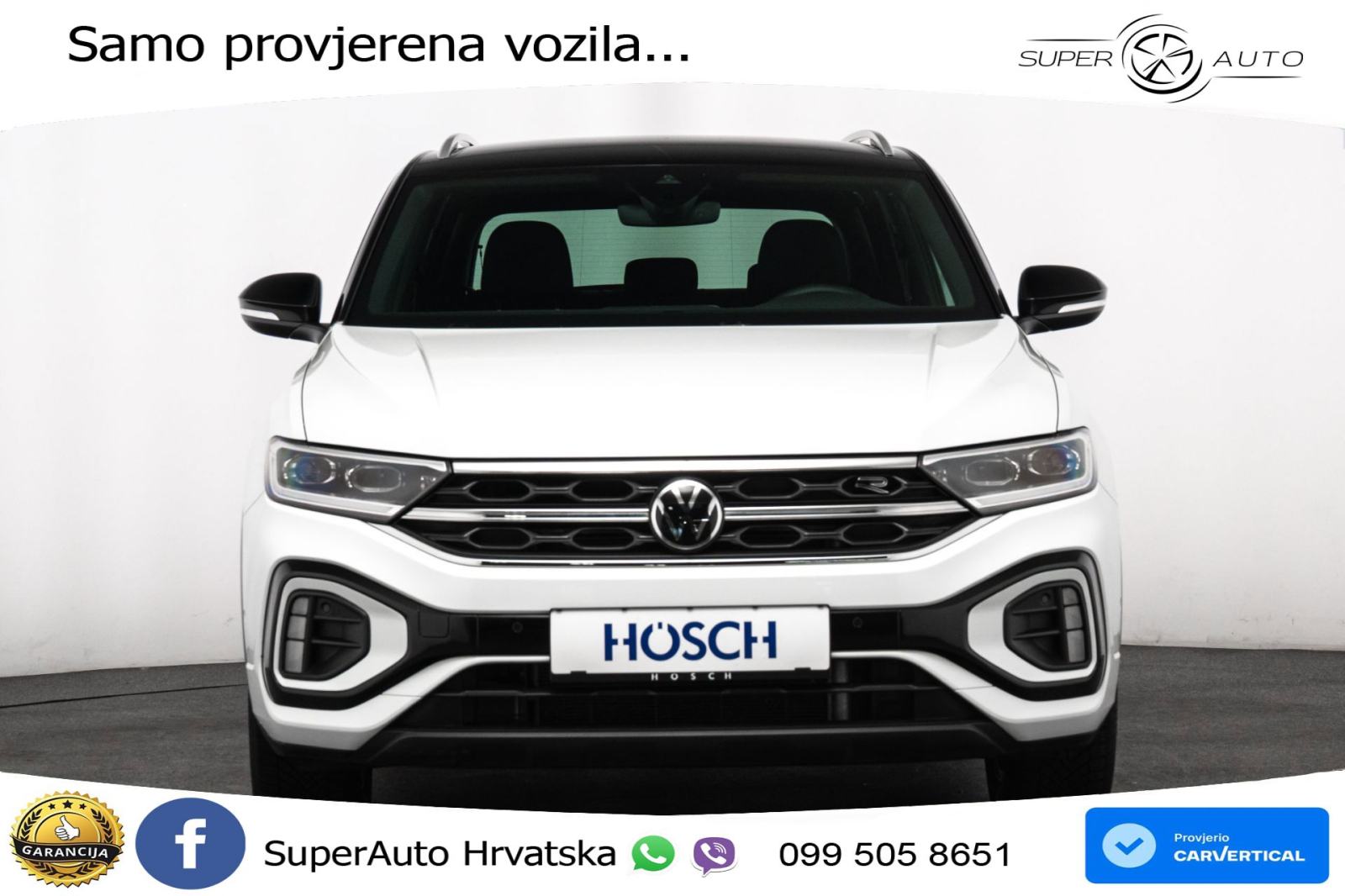 VW T-Roc 1.5 TSI DSG R-Line 150 KS, LED+ACC+GR SJED+KAM+VIRT+PDC, fotografija 2