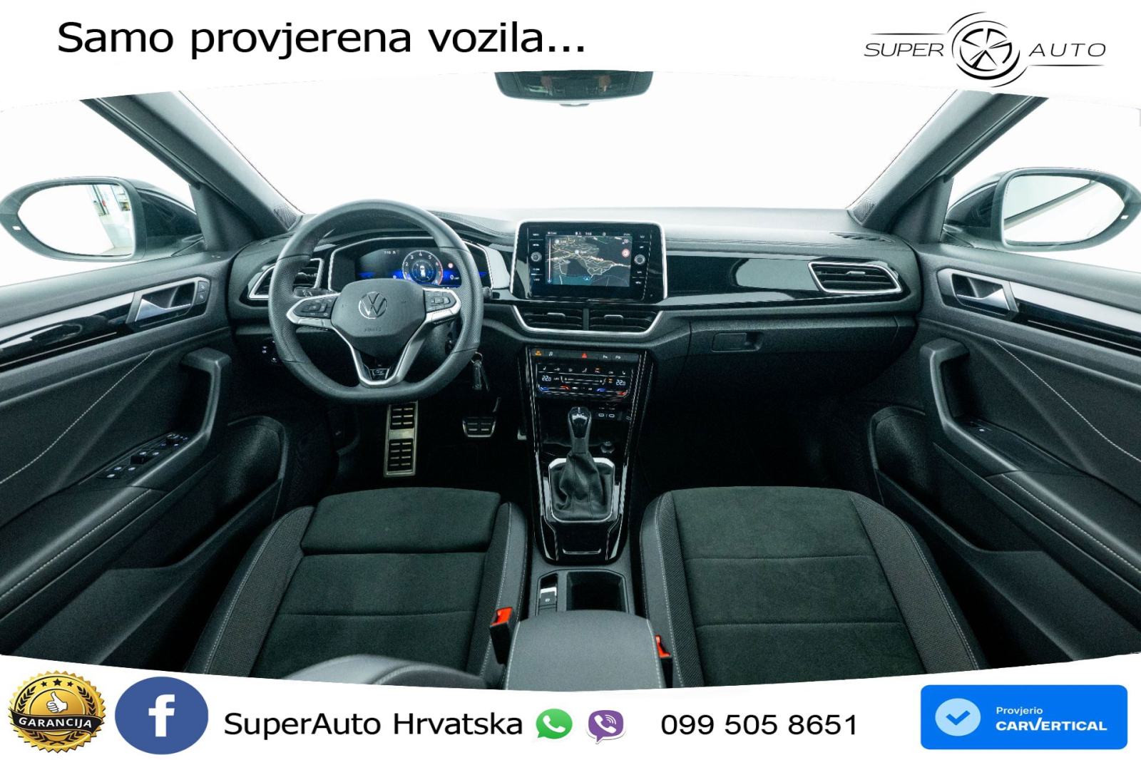 VW T-Roc 1.5 TSI DSG R-Line 150 KS, LED+ACC+GR SJED+KAM+VIRT+PDC, fotografija 6