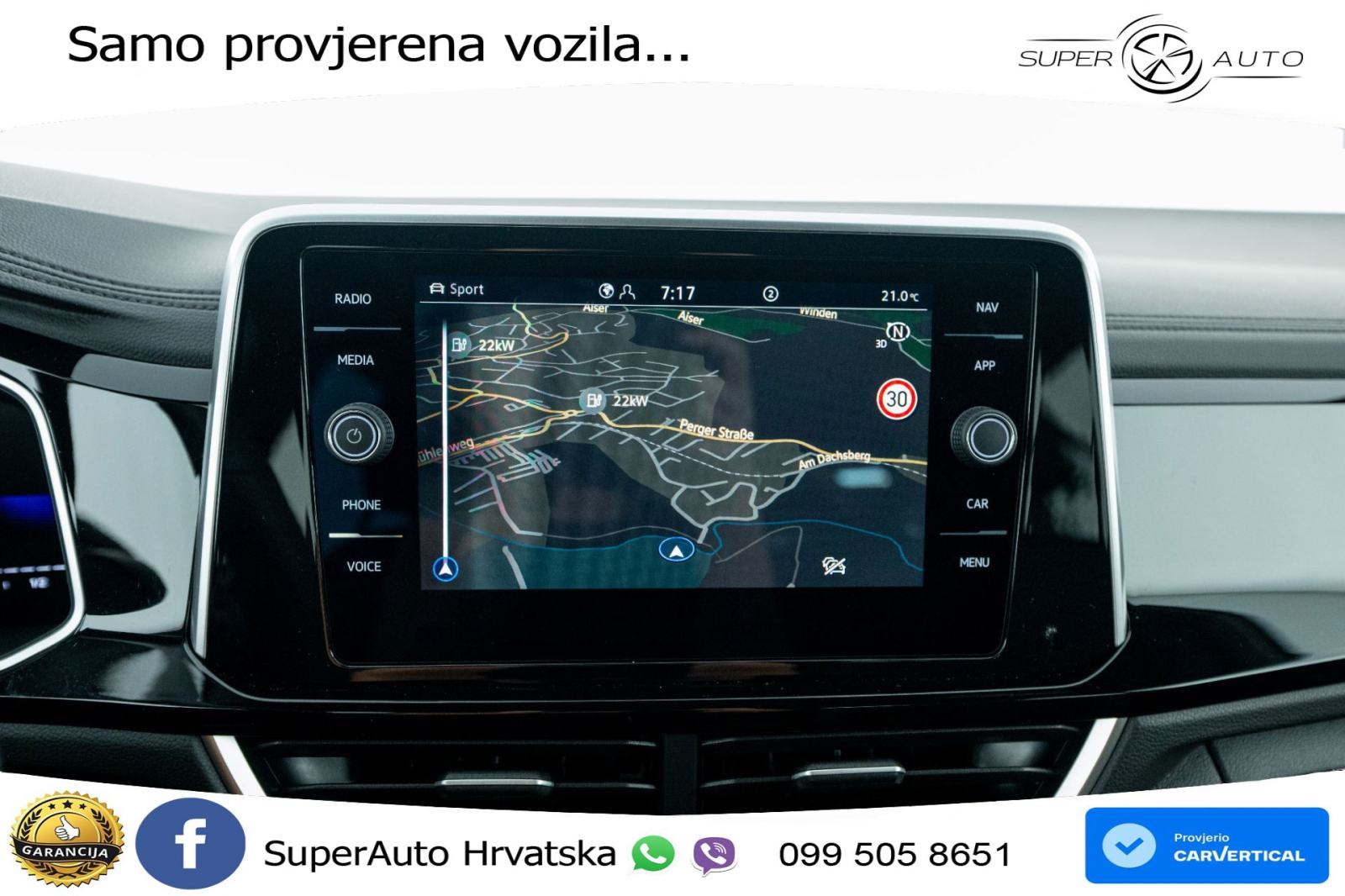VW T-Roc 1.5 TSI DSG R-Line 150 KS, LED+ACC+GR SJED+KAM+VIRT+PDC, fotografija 9