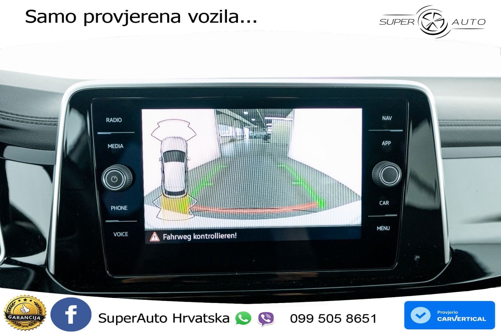 VW T-Roc 1.5 TSI DSG R-Line 150 KS, LED+ACC+GR SJED+KAM+VIRT+PDC, fotografija 10