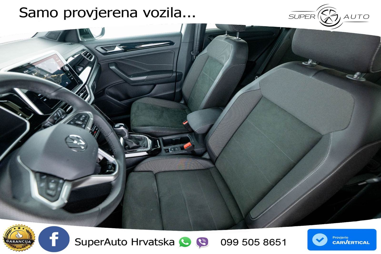 VW T-Roc 1.5 TSI DSG R-Line 150 KS, LED+ACC+GR SJED+KAM+VIRT+PDC, fotografija 13