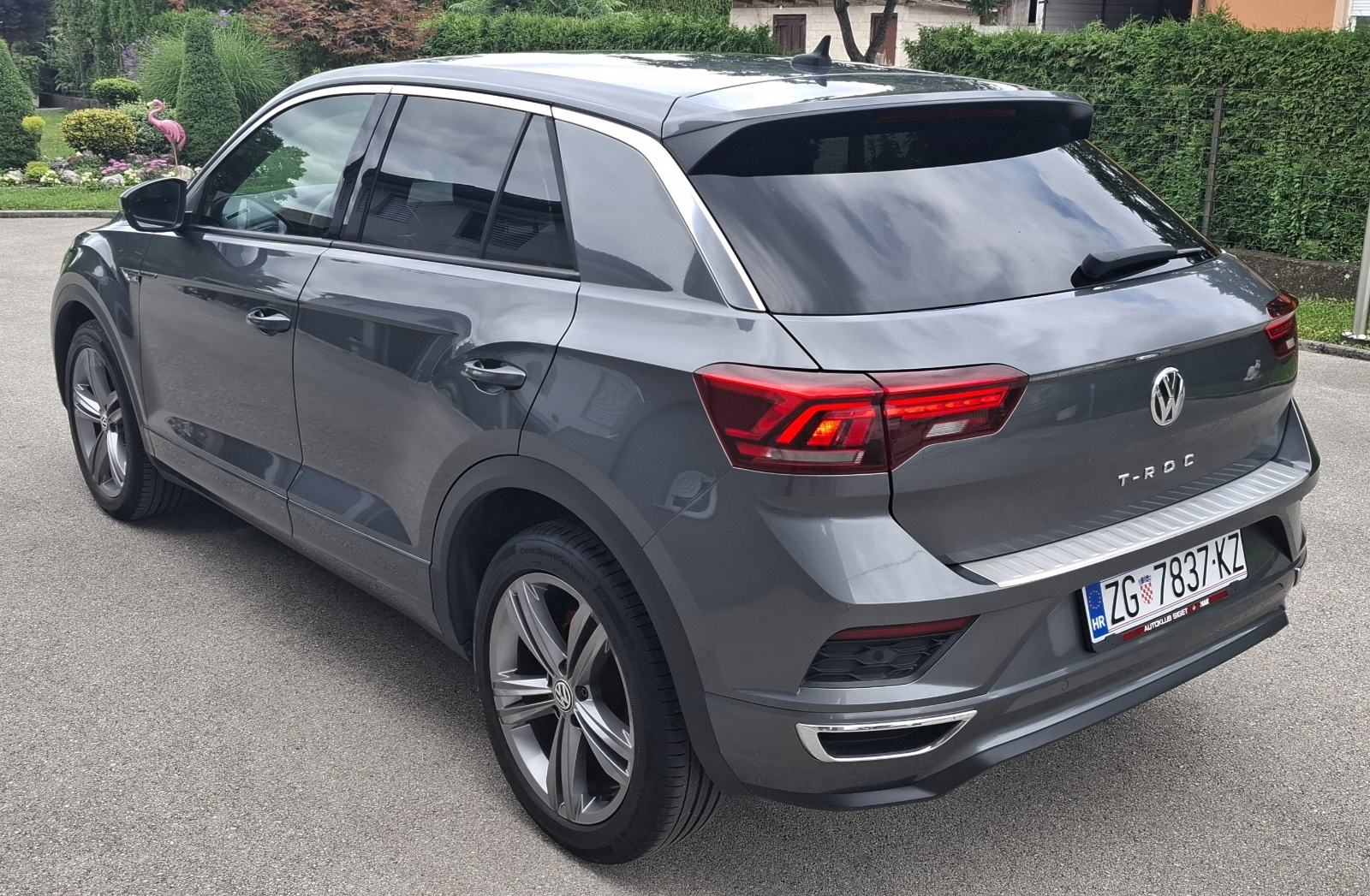 VW T-Roc 2,0 TDI **R-LINE** AUTOMATIK,VIRTUAL,MRTVI KUT!!, fotografija 4