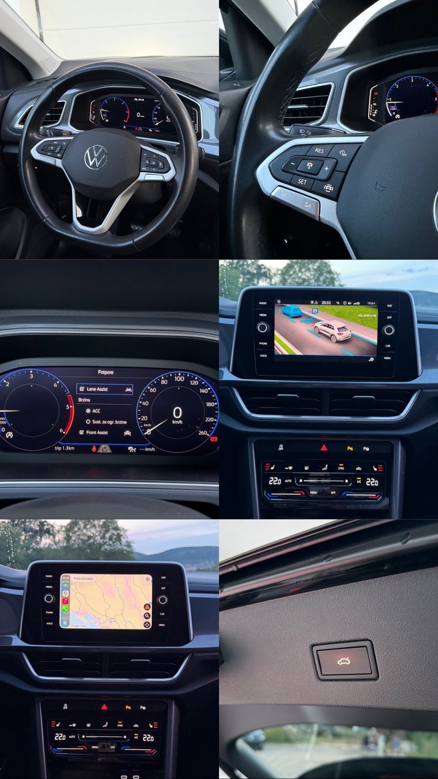 VW T-ROC 2.0 TDI ~ STYLE ~ MATRIX LED,VIRTUAL,ACC,KEYLESS,NAVI,PDC, fotografija 19