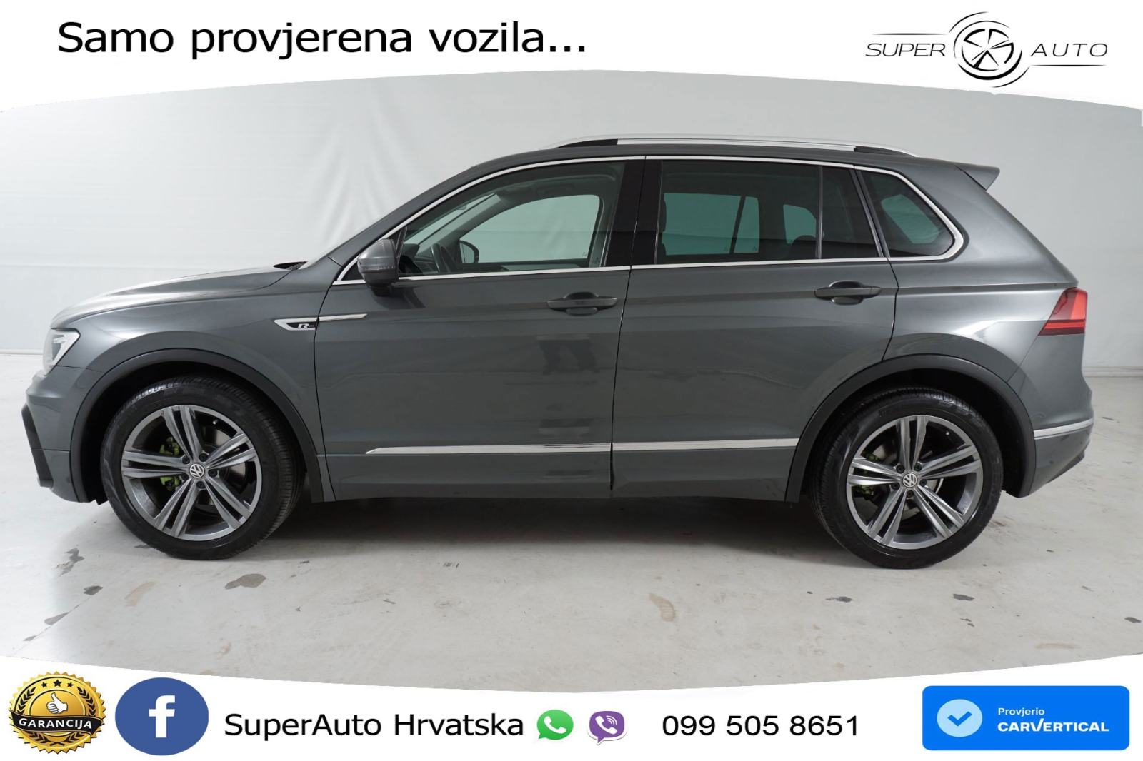 VW Tiguan 1.4 TSI Sky R-Line 125 KS, LED+ACC+GR SJED+ASIST+PANO+PDC, fotografija 2