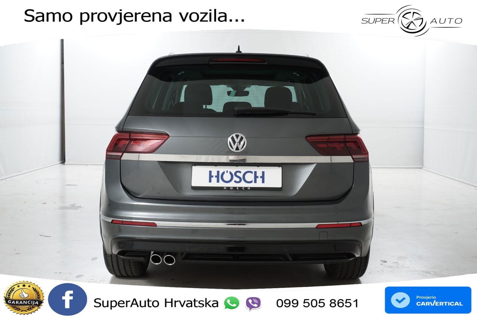 VW Tiguan 1.4 TSI Sky R-Line 125 KS, LED+ACC+GR SJED+ASIST+PANO+PDC, fotografija 3
