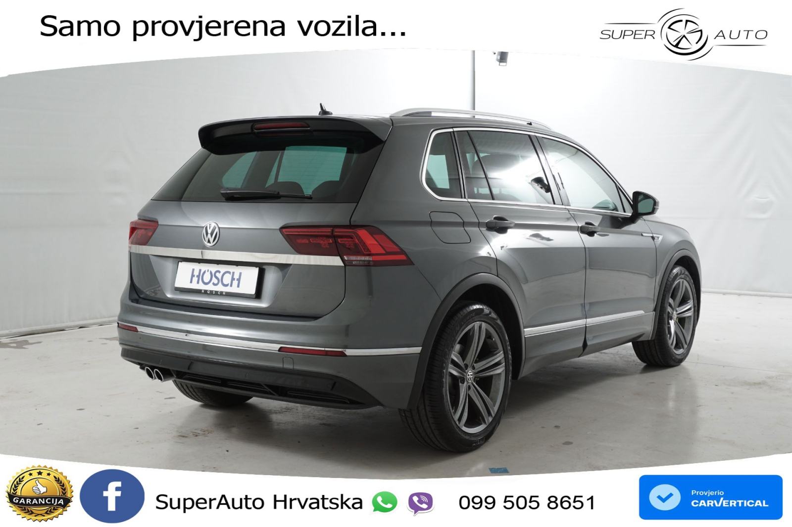 VW Tiguan 1.4 TSI Sky R-Line 125 KS, LED+ACC+GR SJED+ASIST+PANO+PDC, fotografija 4