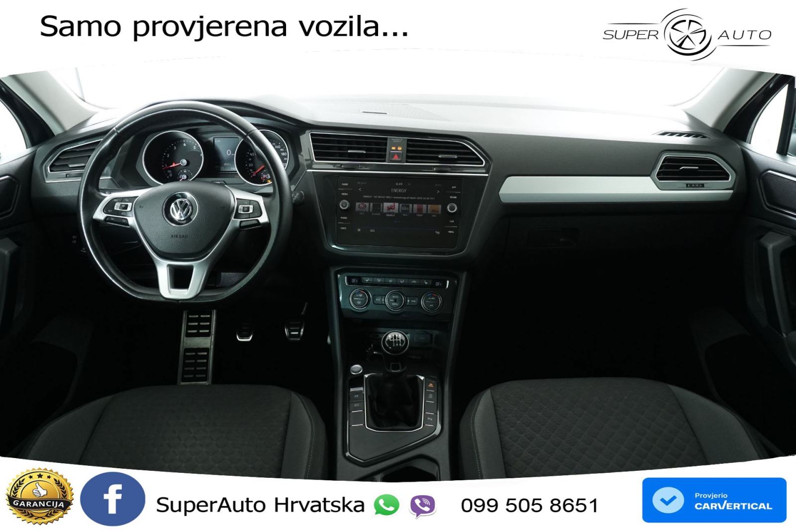 VW Tiguan 1.4 TSI Sky R-Line 125 KS, LED+ACC+GR SJED+ASIST+PANO+PDC, fotografija 9