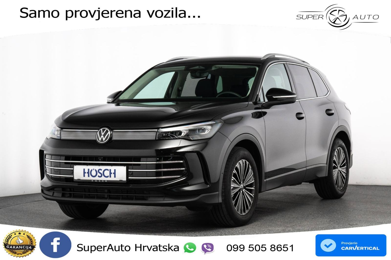 VW Tiguan 1.5 eTSI DSG Elegance 131 KS, MATRIX+ACC+GR SJED+MASAŽA+360