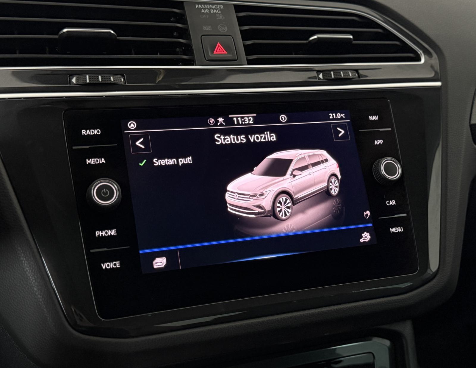 VW Tiguan 1,5 TSI •ACC•KAMERA•AMBI•NAVI•JAMSTVO 24MJ•LEASING 0% UČEŠĆA, fotografija 20