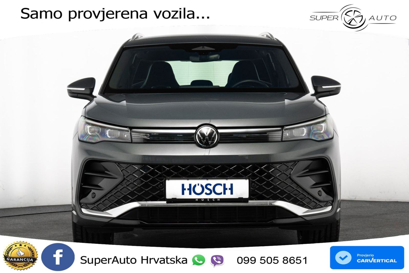 VW Tiguan 2.0 TDI 4M DSG R line 193 KS, LED+ACC+4xGR SJED+KAM+VIRT+PDC, fotografija 2