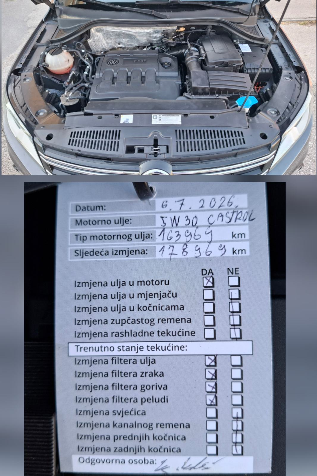 VW Tiguan 2,0 TDI automatik, 4x4, napravljen servis, bez ulaganja, fotografija 14
