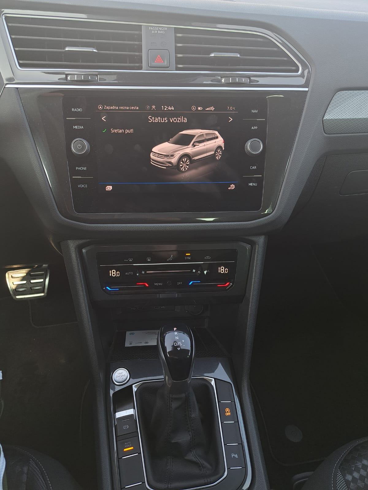 2021 VW Tiguan 2,0 TDI automatik reg. do 02/2027, fotografija 11